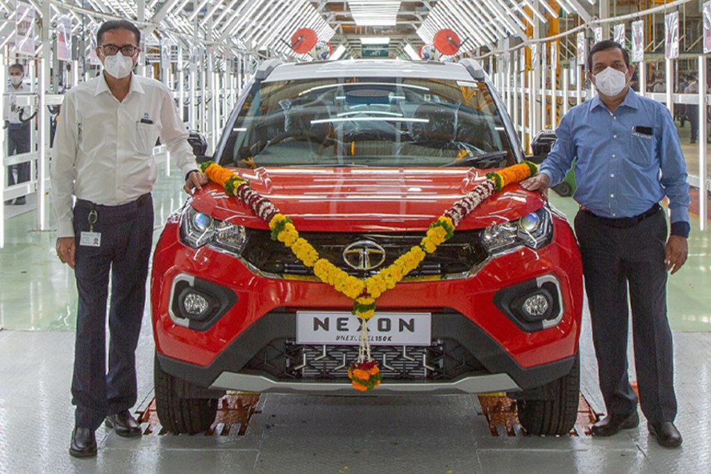 Tata Nexon reaches 1.5 lakh unit production milestone in 3 years