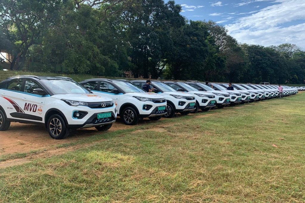 Tata Nexon EV Kerela Government Motor Vehicle Department