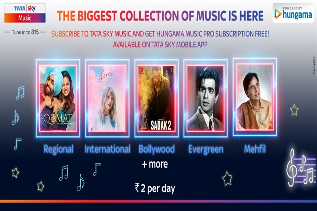 Tata Sky Mobile App allows subscribers to view channels that are a part of their subscription on their primary Tata Sky set-top box.