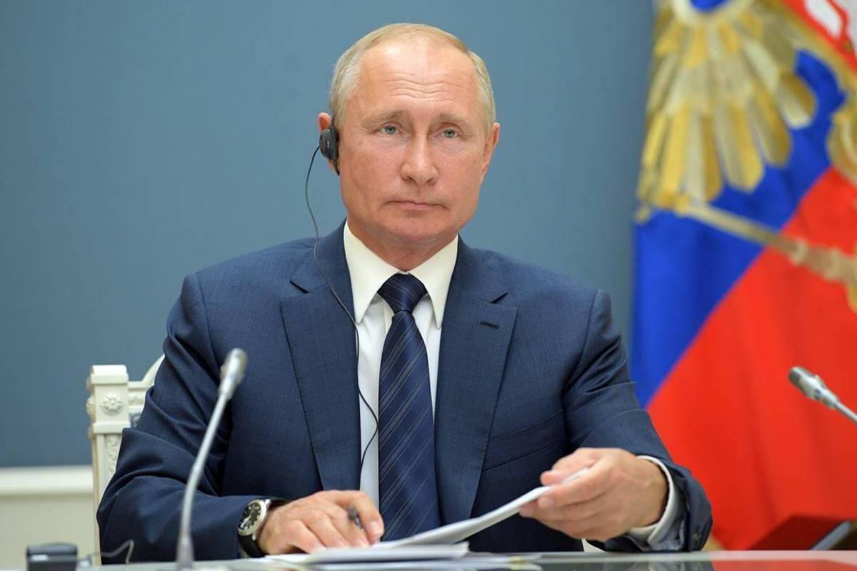 The Kremlin had said earlier that the Russian president would hold off on congratulating Biden until the winner was officially confirmed.