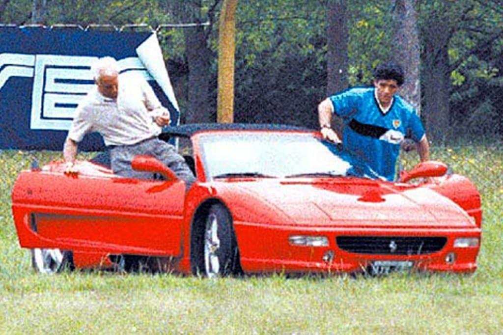 diego maradona cars