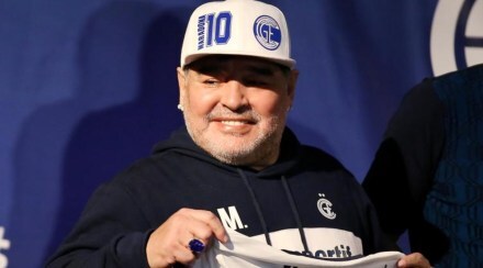 Maradona, 60, was taken to the Ipensa clinic in La Plata, about an hour from Buenos Aires. Maradona coaches the local club Gimnasia y Esgrima. (Reuters/File image)