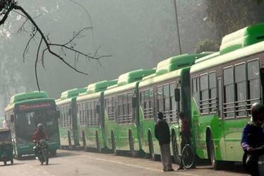 The DTC and cluster buses seat up to 40 passengers.