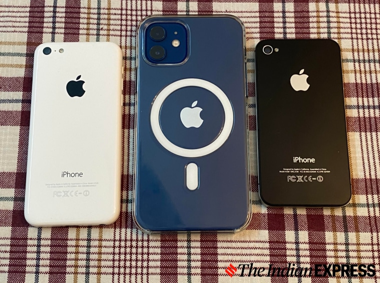 iPhone 12 Pro starts at Rs 1,19,900 for the base model with 128GB storage. (Photo credit: Saurabh Singh/Financial Express)