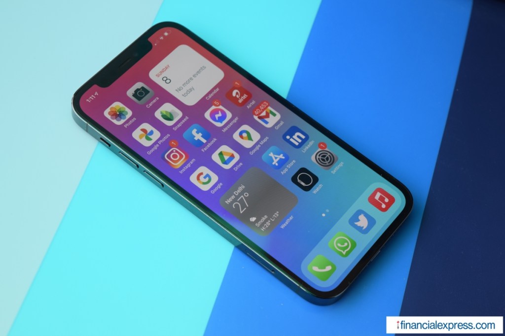 iPhone 12 Pro starts at Rs 1,19,900. (Photo credit: Saurabh Singh/Financial Express)