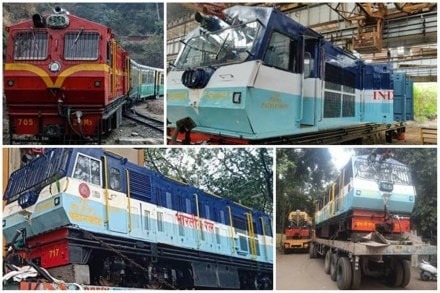 A ZDM3 Narrow Gauge Loco has been manufactured and turned out by Central Railways' locomotive workshop, Parel in Mumbai for the Kalka-Shimla section. 