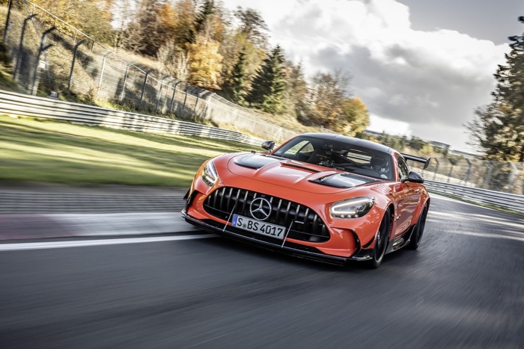 mercedes gt black series nurburgring