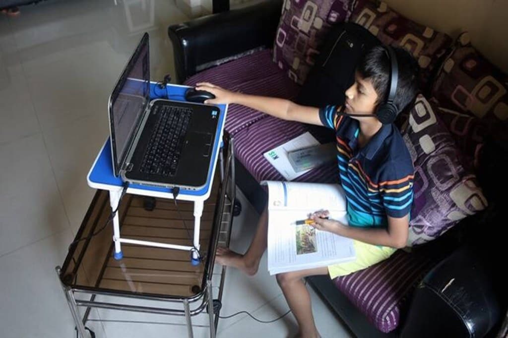 While the central government has permitted phased reopening of educational institutions as per the local situation of COVID-19, majority teaching-learning activities continue to be online.