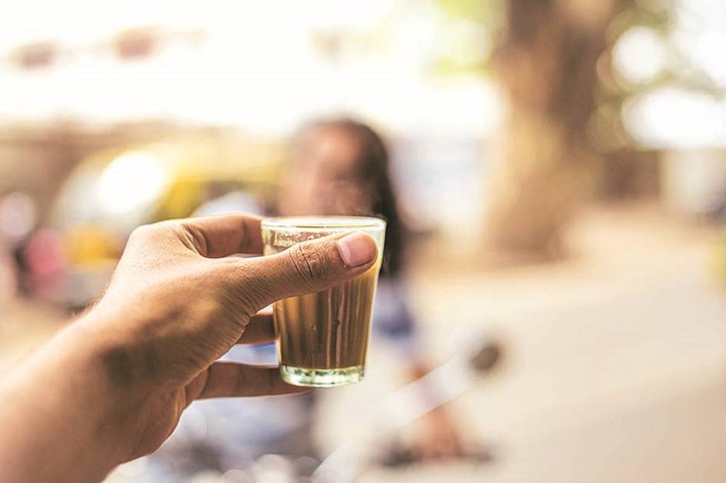 Cutting Chai - A really hot cup of tea (hence the name) served by the road-side tea stalls found in every city/town/village of India.