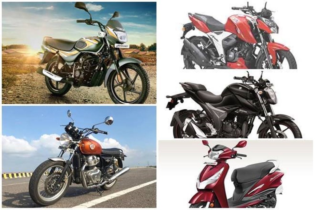 Two-wheeler sales October 2020: Bajaj Auto & Suzuki report highest ever sales, TVS up by 22%