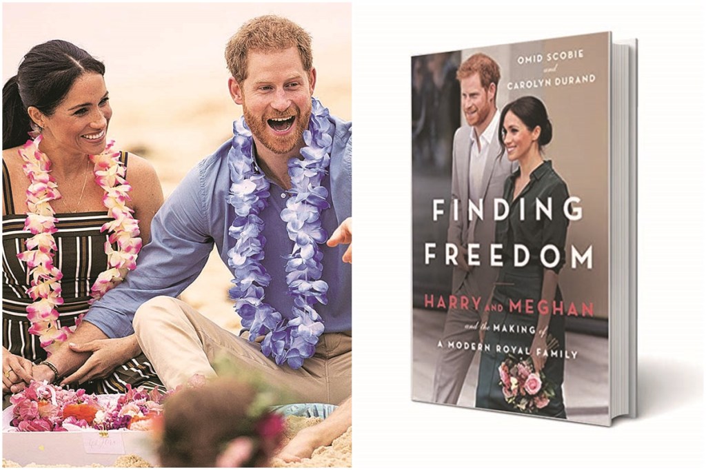 A file photo of Britain’s Prince Harry and Meghan in Sydney, Australia (AP photo)