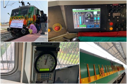 electric loco, electric locomotive, electric locomotive in india, electric locootive production, electric locomotive manufacturing in india, electric locomotive in india are manufactured at, electric loco trial run,