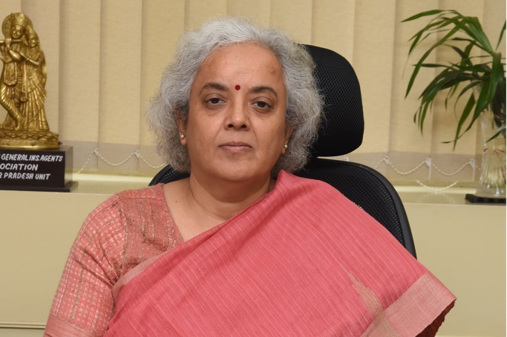Ms. Tajinder Mukherjee, chairman-cum-managing director, National Insurance Company (NIC)