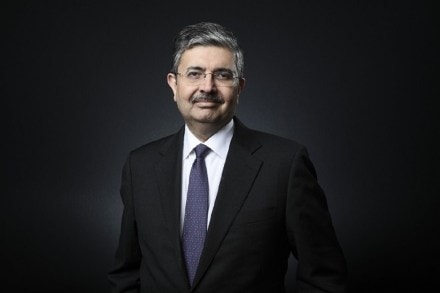 Kotak, now 61, has a fortune estimated at $16 billion, according to the Bloomberg Billionaires Index. Image: Bloomberg