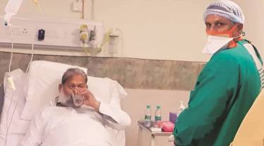 In a tweet on Saturday, Anil Vij said, “I have been tested Corona positive. I am admitted in Civil Hospital Ambala Cantt.”