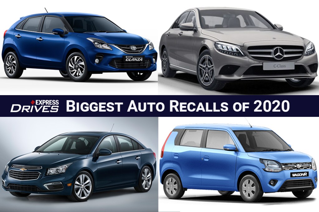 Biggest Auto Recalls of 2020 India Maruti Suzuki Toyota Mercedes-Benz Honda Chevrolet