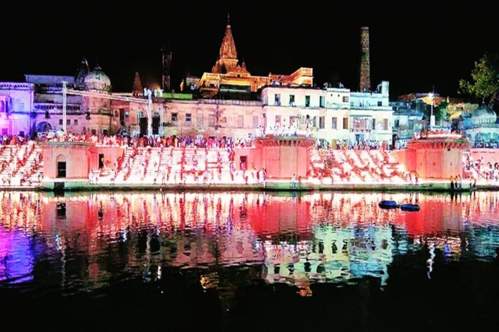 ramayan cruise tour, ayodhya laxury cruise ride, ramcharitmanas, Ministry of Ports, Shipping and Waterways, Union Minister of State, Mansukh Mandaviya, Ayodhya Ram mandir