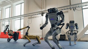 boston dynamics robot dance