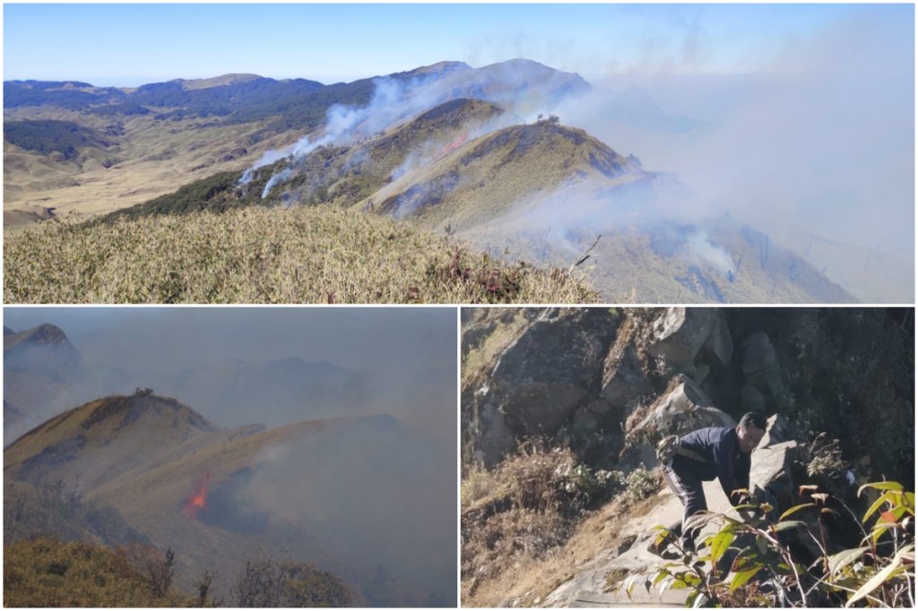 Dzuko Valley, Dzuko Valley wildfire, Dzuko Valley fire, Dzuko Valley news, Dzuko Valley latest, Manipur, Nagaland, Biren Singh, Indian Air Force, IAF chopper
