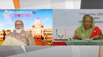 Deepening of cooperation in the area of power and energy connectivity was topping the agenda of talks today. (Image via IE)