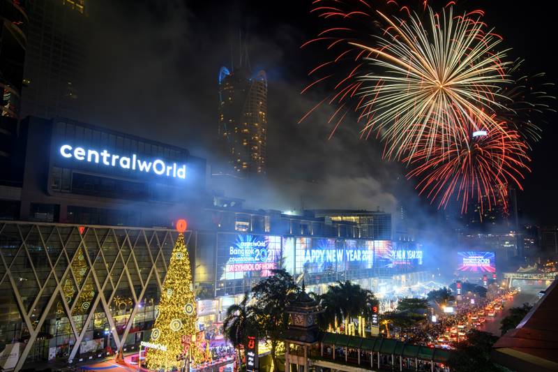 New Years Eve 2021 Bangkok Thailand 2
