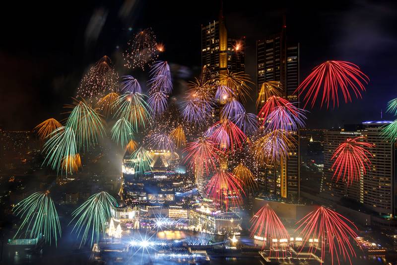 New Years Eve 2021 Bangkok Thailand 3