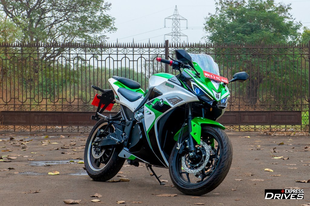Odysse Evoqis review: First fully-faired electric sportsbike in India and with a reverse gear!
