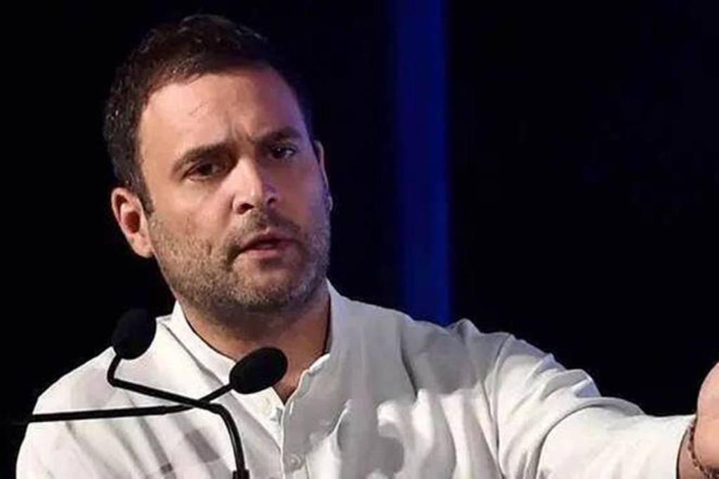 Former Congress chief Rahul Gandhi