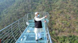 Rajgir Glass floor bridge to be completed by March Bihar Chief Minister Nitish Kumar