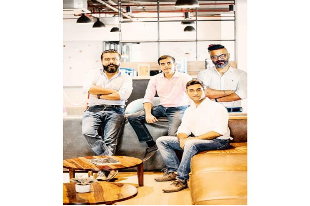  (L-R) Solethreads co-founders Gaurav Chopra, Aprajit Kathuria, Sumant Kakaria and Vikram Iyer
