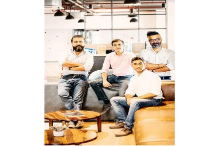  (L-R) Solethreads co-founders Gaurav Chopra, Aprajit Kathuria, Sumant Kakaria and Vikram Iyer
