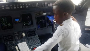 elon musk ugandan fan seven years old aviation genius