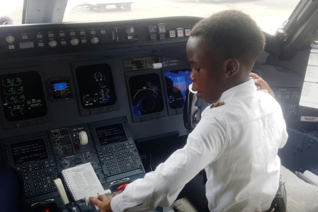 elon musk ugandan fan seven years old aviation genius
