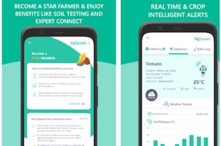 Another IIT Guwahati student Akash Sharma, said, nearly 250 farmers have already been provided hands on training in utilising the full potential of the app. (Courtesy: Google Playstore / AgSpeak- SMART FARMING IS NOW EASY)