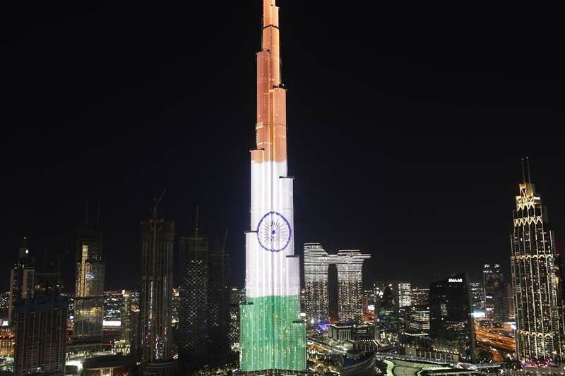 Burj Khalifa New Year 2021 Dubai United Arab Emirates