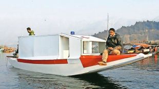dal lake water ambulance, healthcare initiatives