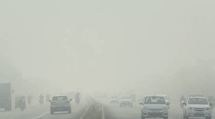 delhi cold wave, delhi fog