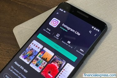 Instagram Lite is a trimmed-down version of Instagram weighing in at less than 2MB. (Photo credit: Saurabh Singh/Financial Express)
