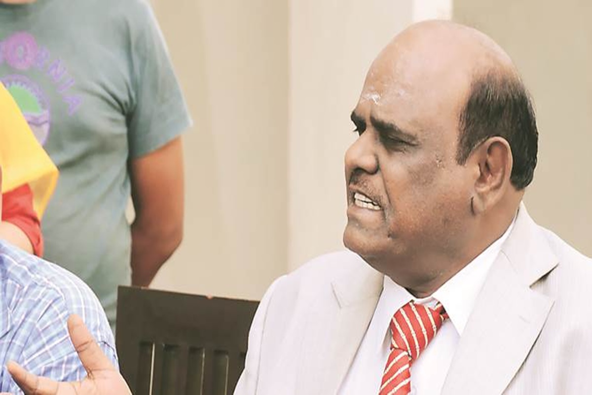 Former High Court judge CS Karnan (IE) Former High Court judge CS Karnan (IE)