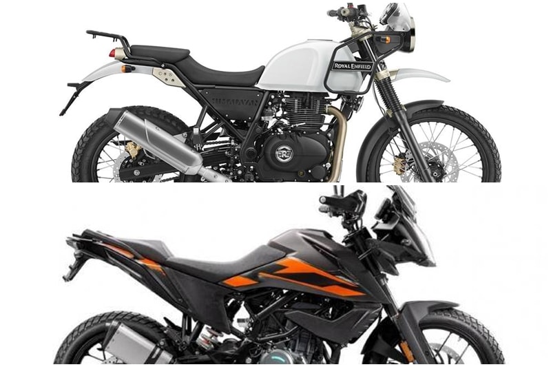 ktm 250 adventure vs royal enfield himalayan
