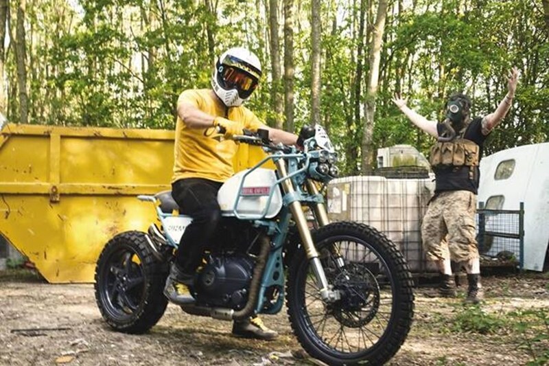 Royal Enfield 'MJR Roach': A turbocharged Himalayan, 'nuff said. But if you must know more, the MJR Roach puts out 50 hp because of the turbocharger, which is over twice of a Himalayan's stock 24 hp. In fact, it is well above a KTM 390 Duke or an Interceptor 650 as well. It gets a K&N air filter and has had a substantial weight loss, which is also thanks to a lithium-ion battery.