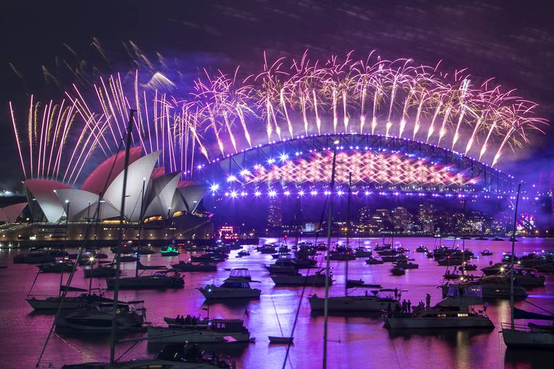 New Year 2021 Australia New Year's eve celebrations sydney