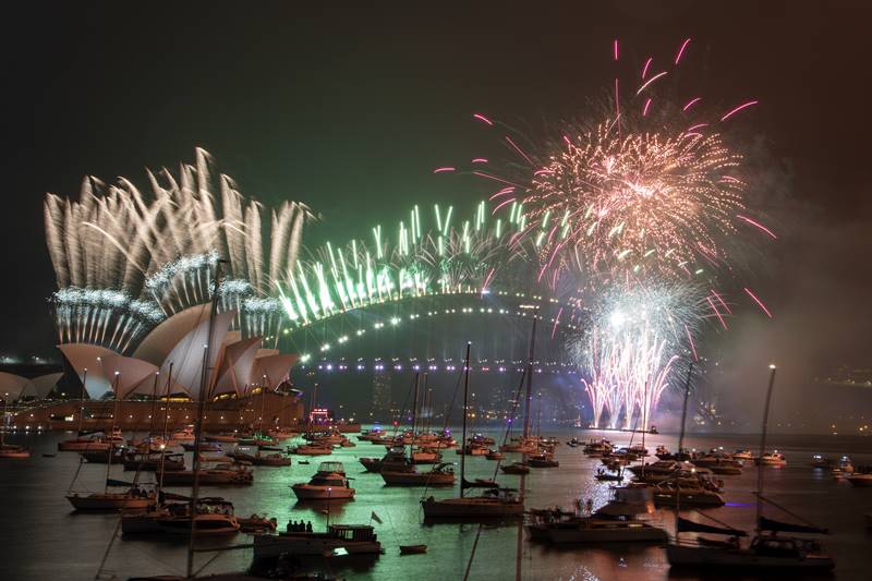 New Year 2021 Australia New Year's eve celebrations sydney