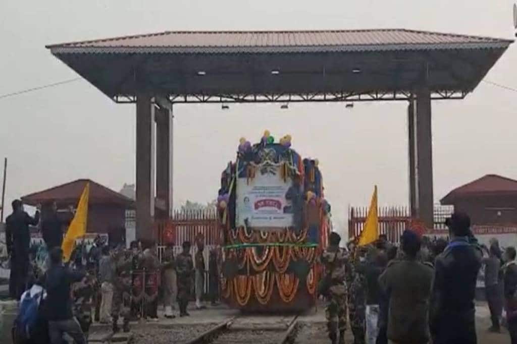 The newly inaugurated Haldibari - Chilahati rail link is the fifth rail link between the two countries.