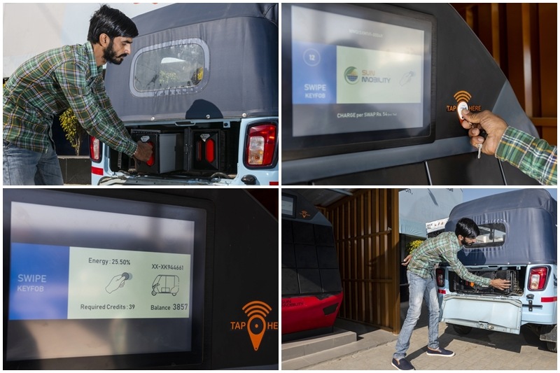 sun mobility battery swapping