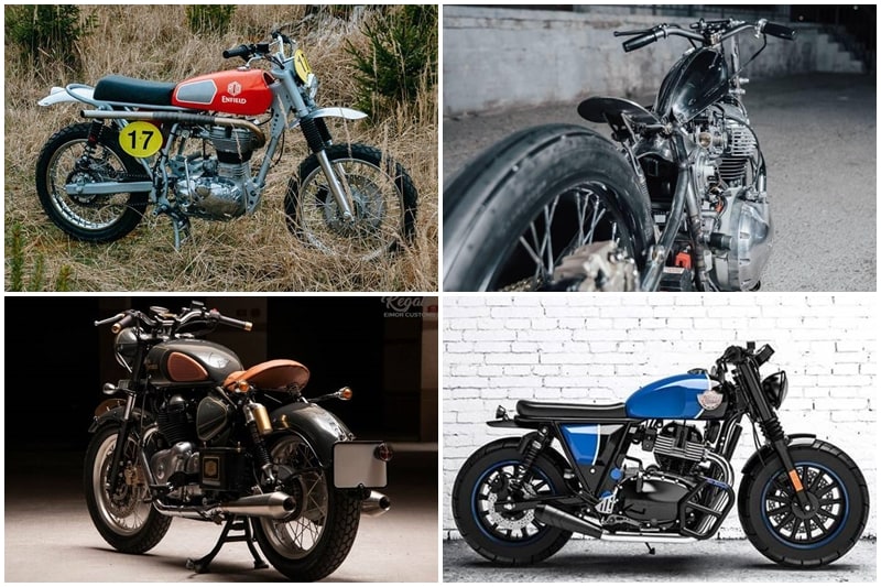 2020 - A year that will go into the history books, of course, for the fact that we went through the worst pandemic in the modern world and also, the change in lifestyle we had to accommodate because of it. For motorcyclists who could not ride as much as they would've wanted to, ogling at pictures of some very neat custom bike builds also made a great way to pass the time. So, we've put together 10 of the neatest Royal Enfield custom bike builds that helped us get through boredom of sitting at home for months of lockdown and after.
