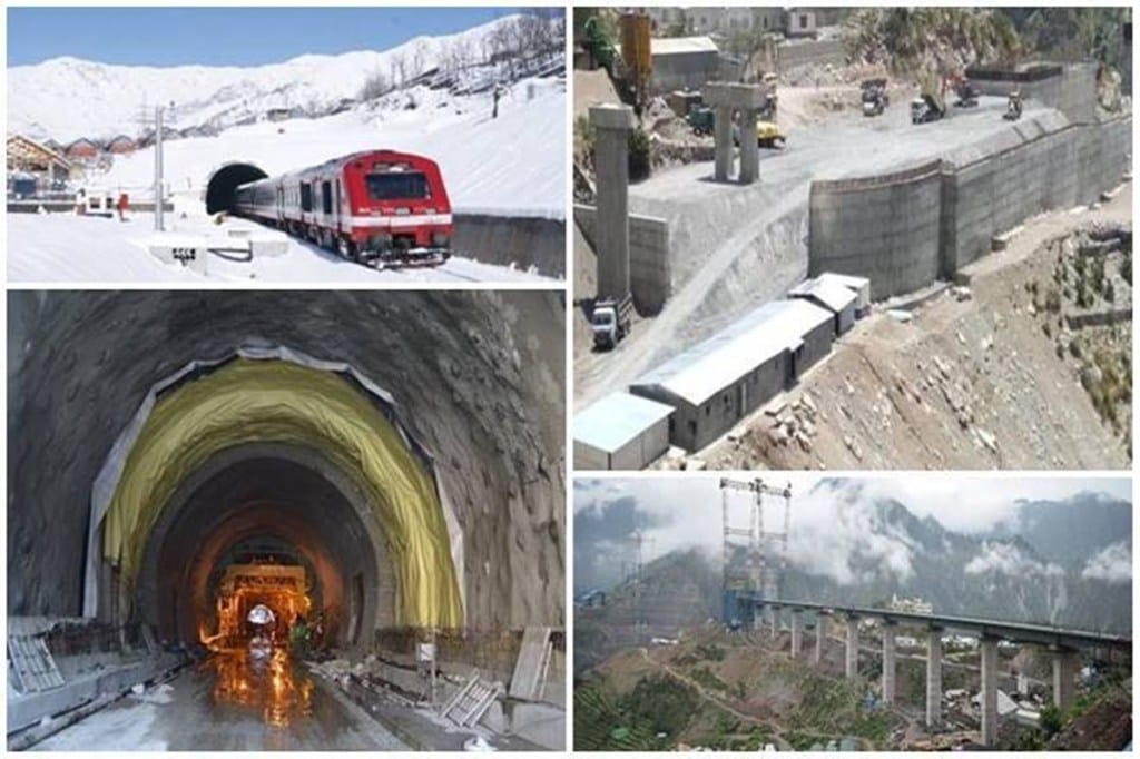 The work for the most difficult 111 km long section of the Udhampur-Srinagar-Baramulla rail link project will be completed by December 2022.