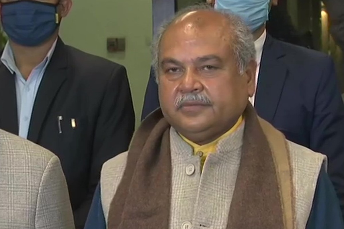 Agriculture minister Narendra Singh Tomar