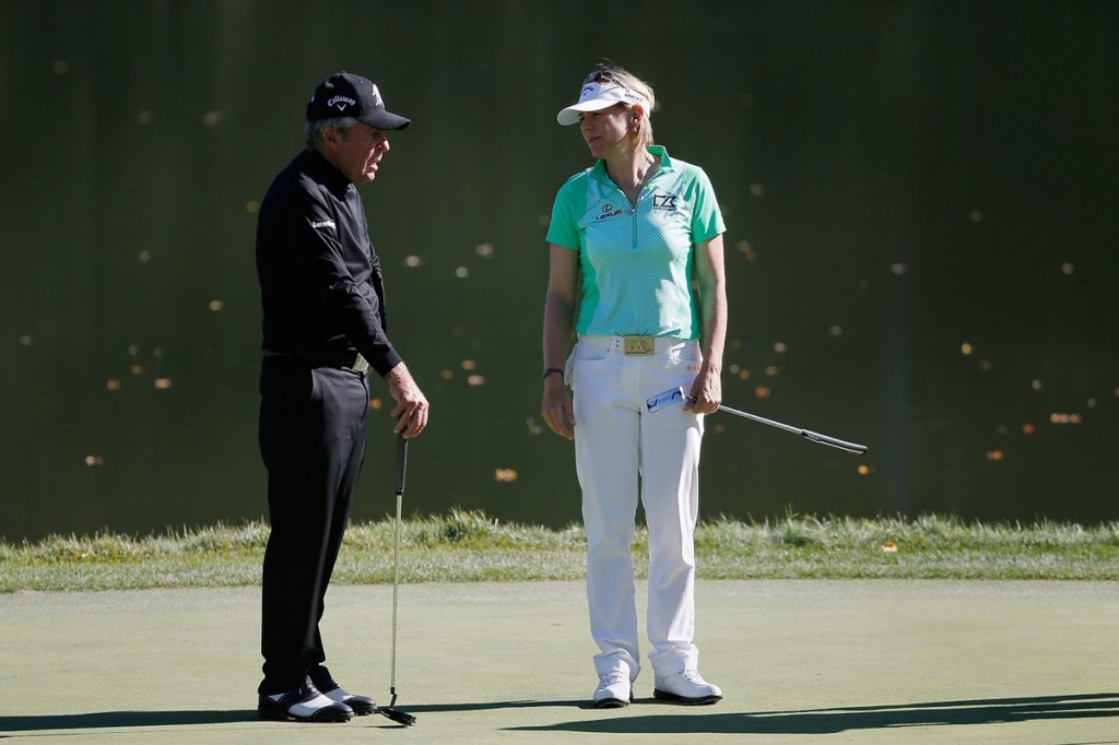 Gary Player and Annika Sorenstam decided to accept the Presidential Medal of Freedom from Donald Trump. Gary Player and Annika Sorenstam decided to accept the Presidential Medal of Freedom from Donald Trump.