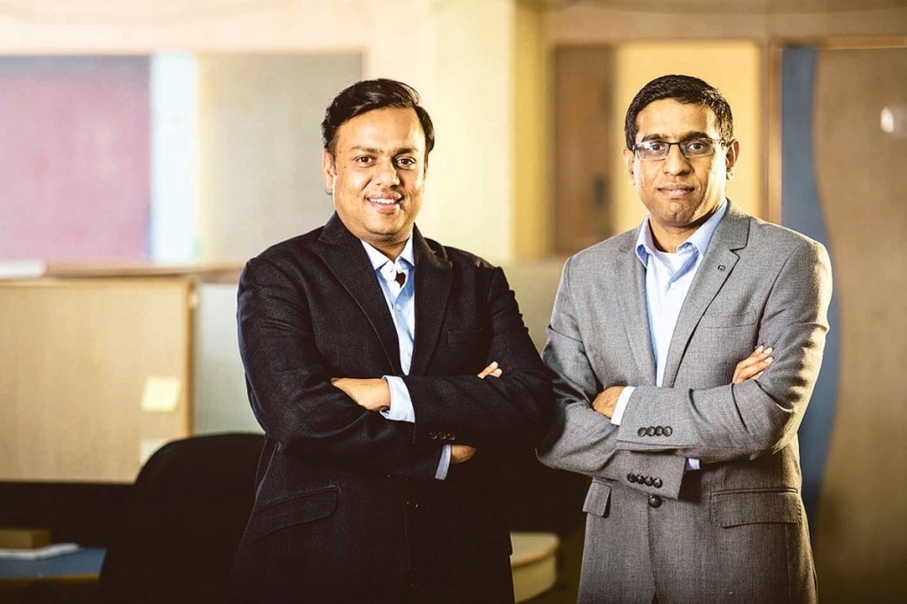 Fisdom co-founders (L-R): Anand Dalmia & Subramanya SV